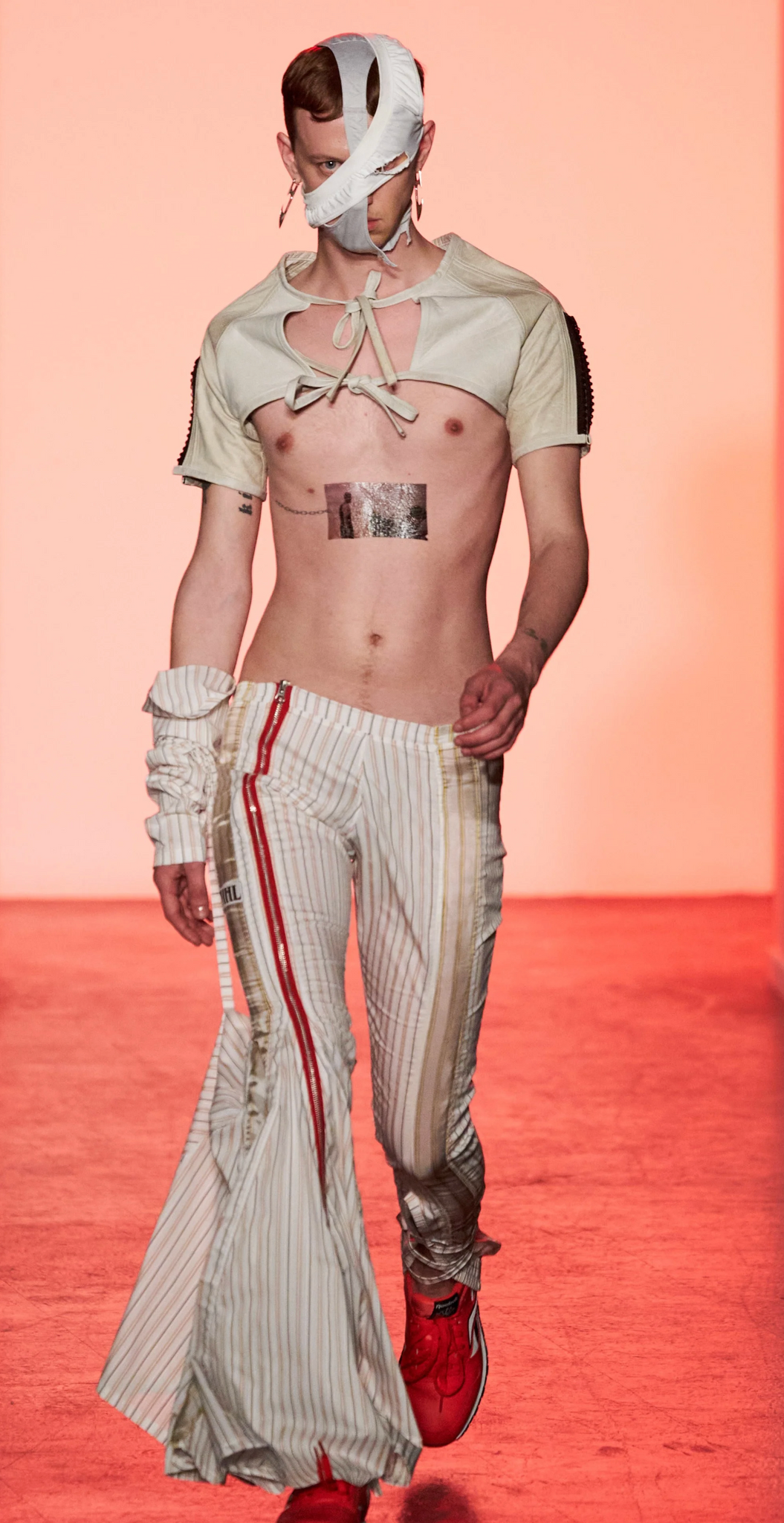 Austin James Smith for NIHL Runway Show on Vogue Runway