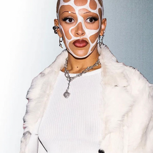 Doja Cat for NYFW Vogue World wearing the Fang Earring and Baby Claw Earring