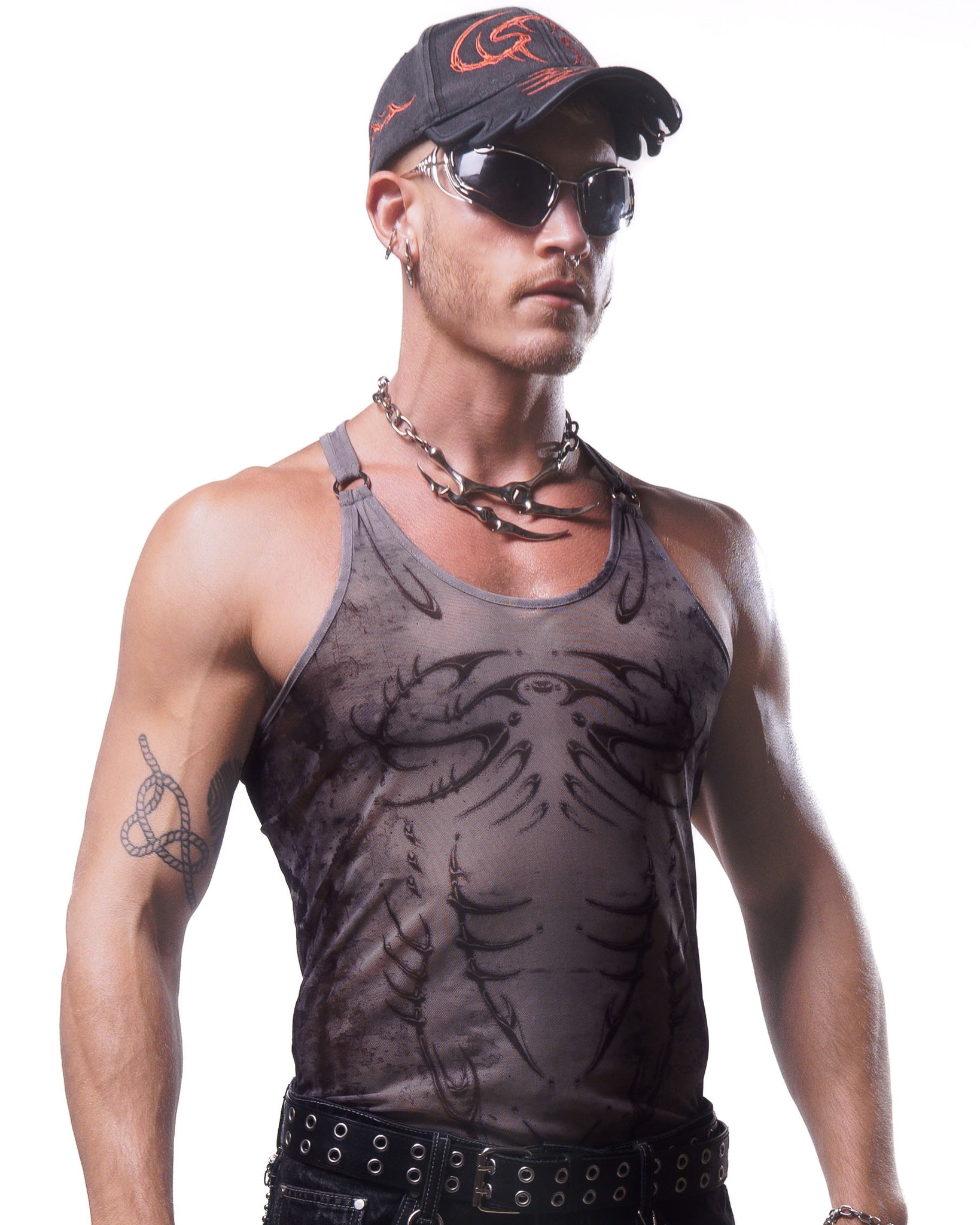 CRYPTIC MESH HARDWARE TANK ( BLACK )*PREORDER*