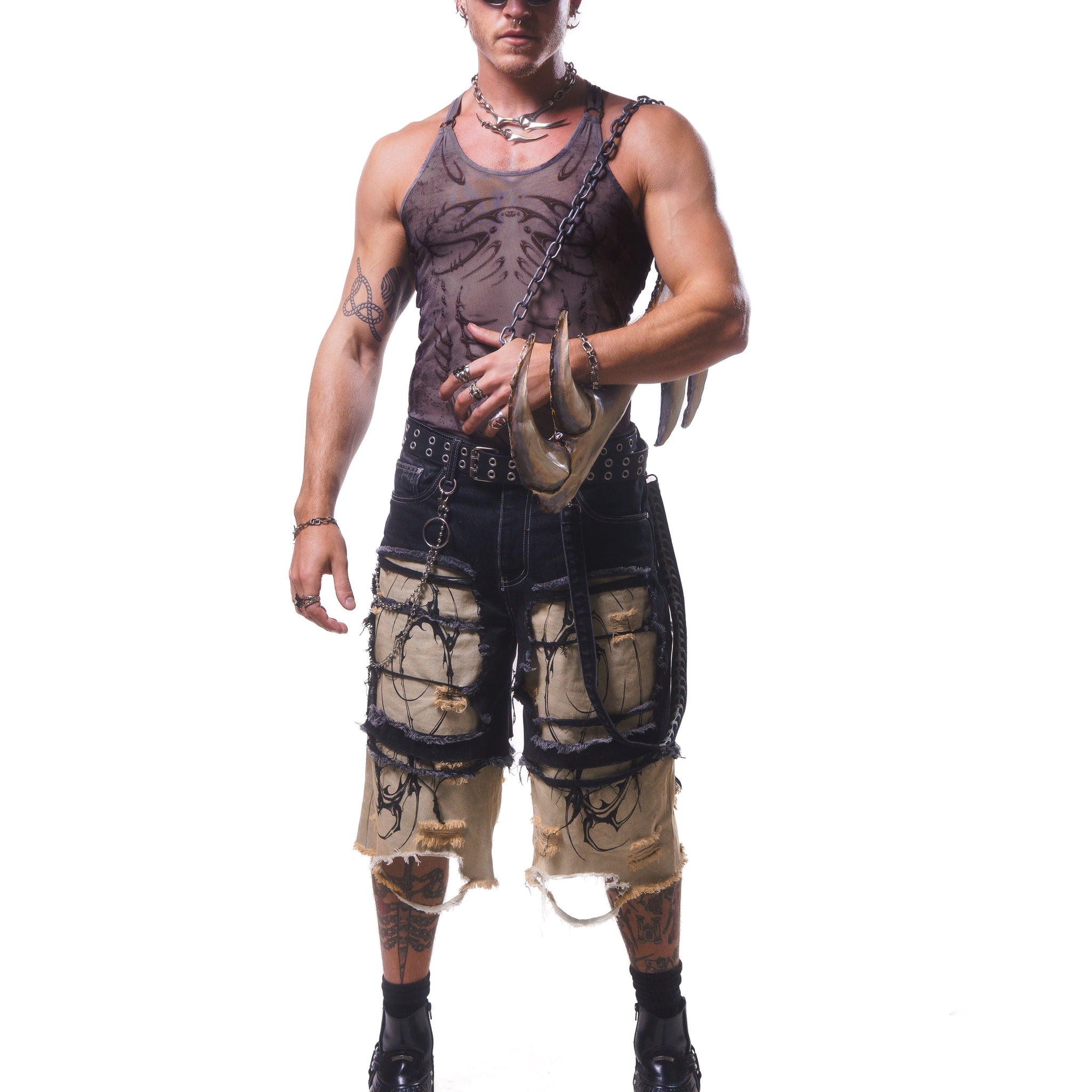 CRYPTIC MESH HARDWARE TANK ( BLACK )*PREORDER*