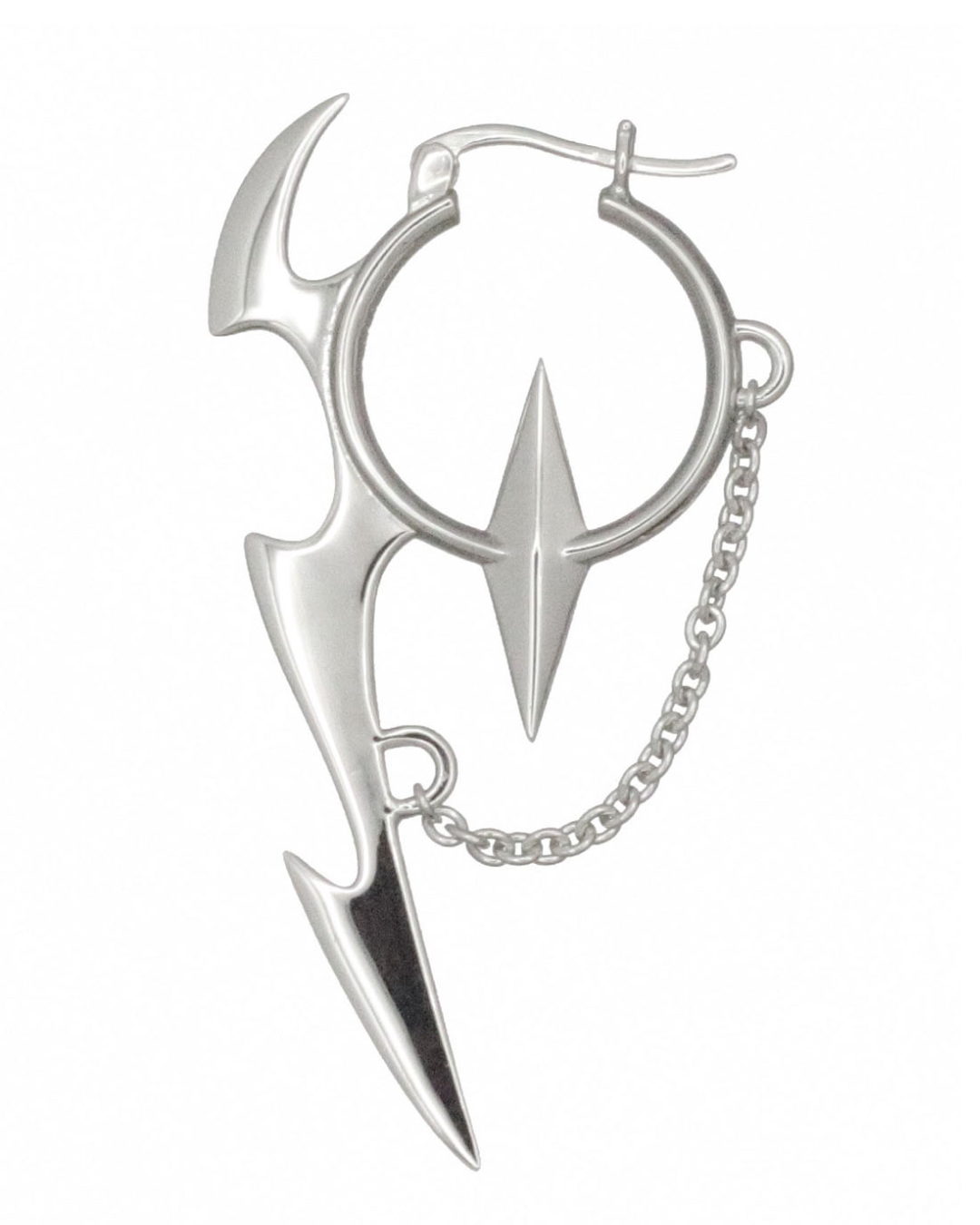 Chain Cutlass Earring | Austin James Smith Jewelry