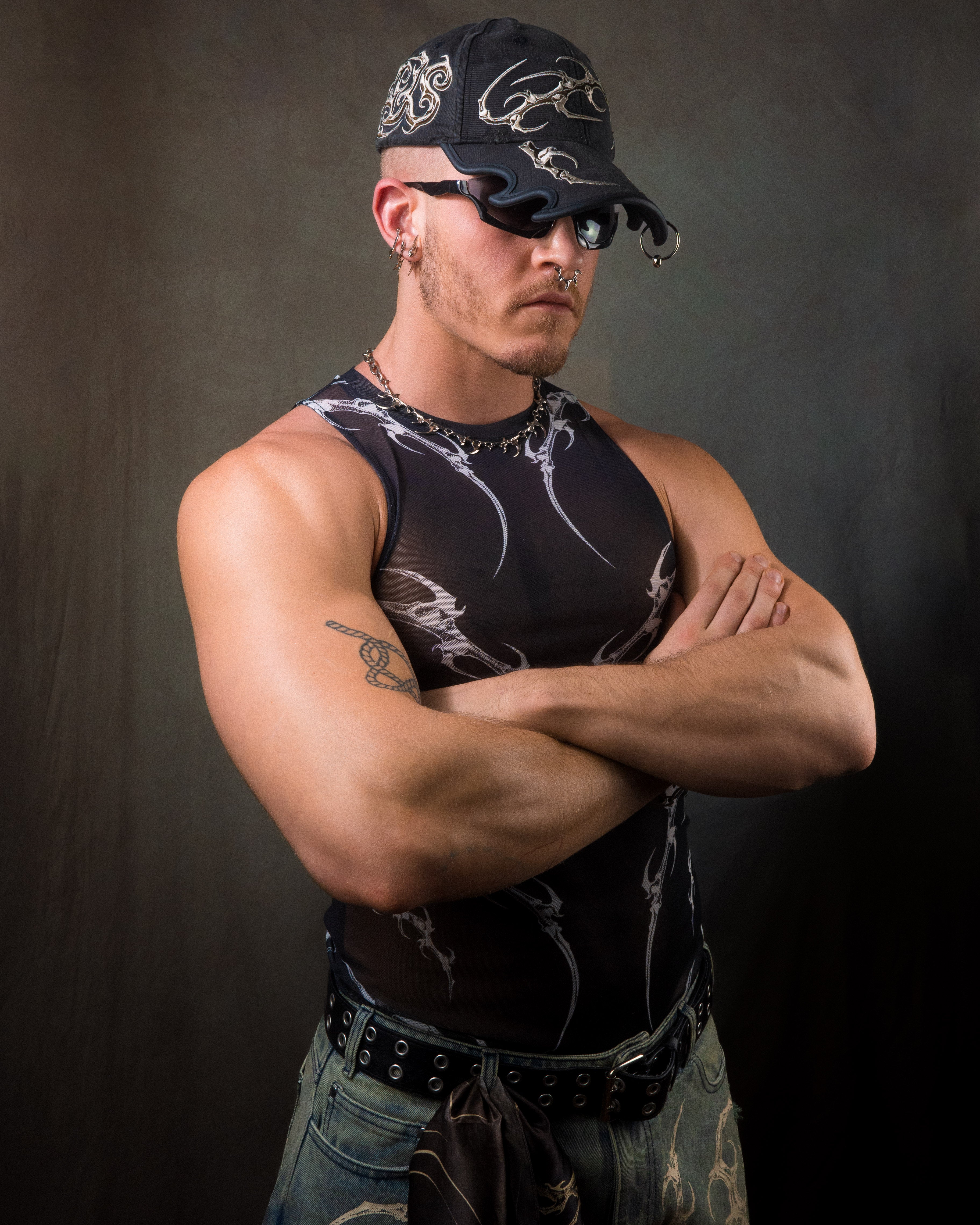 TALON MESH MUSCLE TANK ( BLACK ) – Austin James Smith