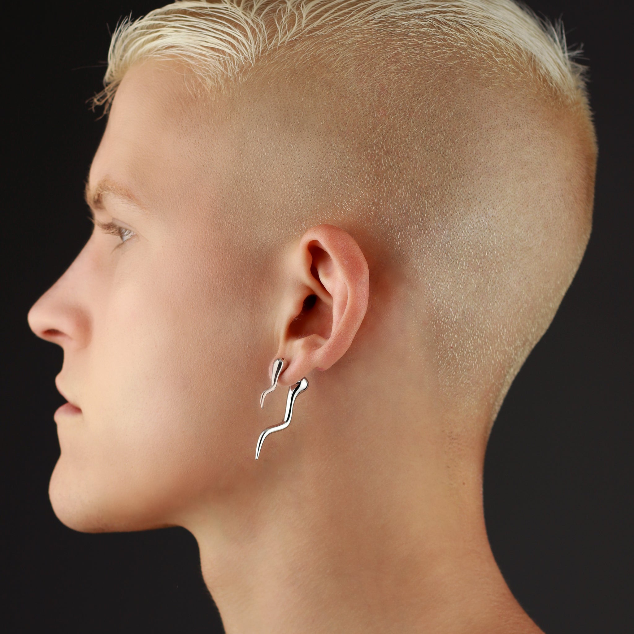 SMOOTH SPORE PUSHBACK EARRING