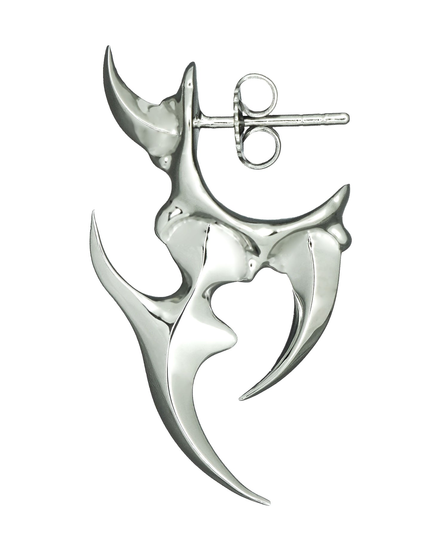 BABY BONE CHIMERA EARRING