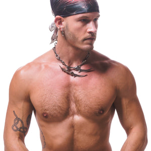 VOID SPIRAL SILK BANDANA ( TROPICAL )