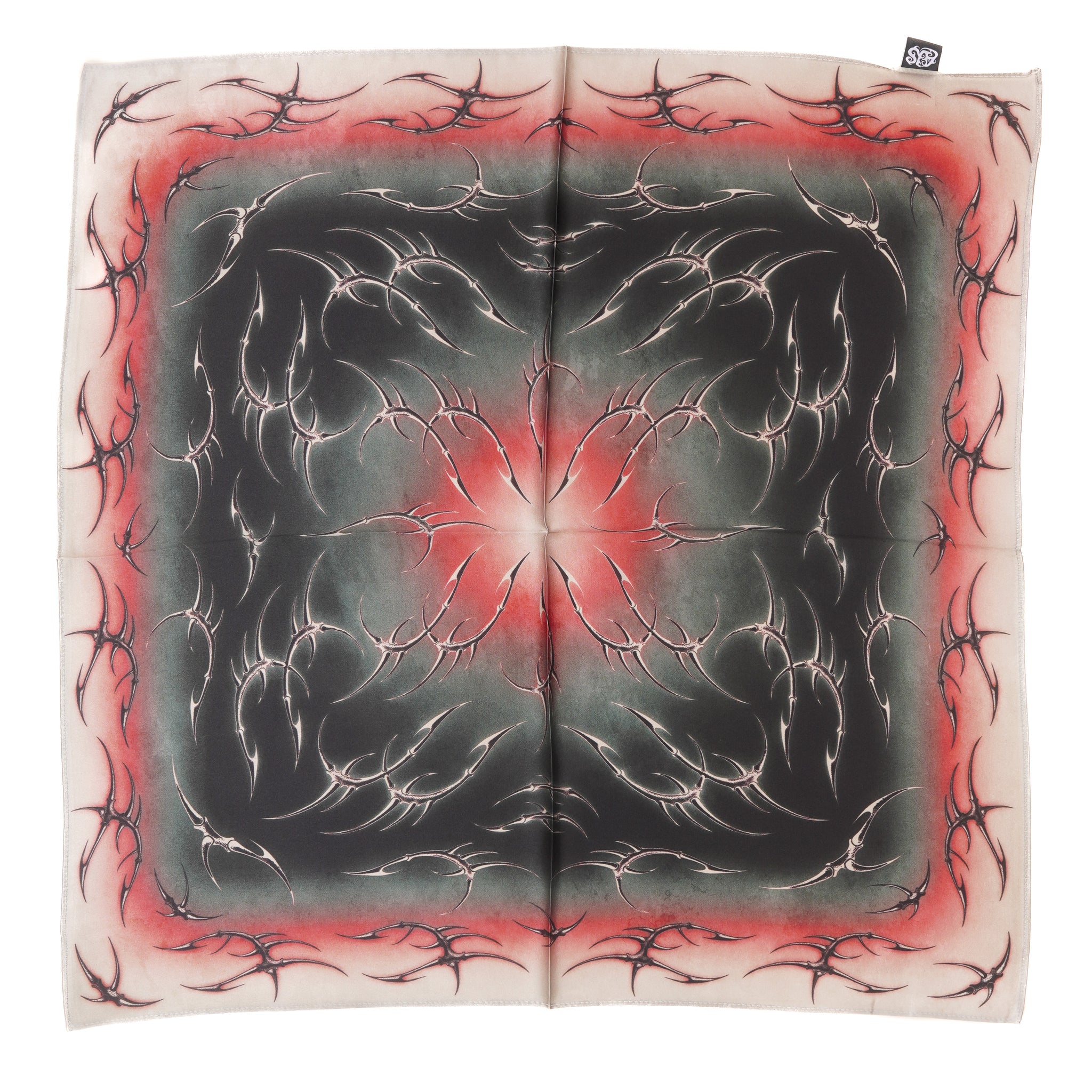 VOID SPIRAL SILK BANDANA ( TROPICAL )