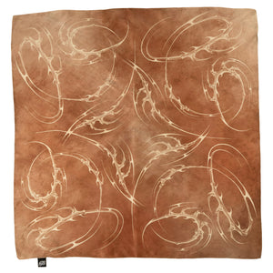 CEREBRA SILK BANDANA ( BROWN )