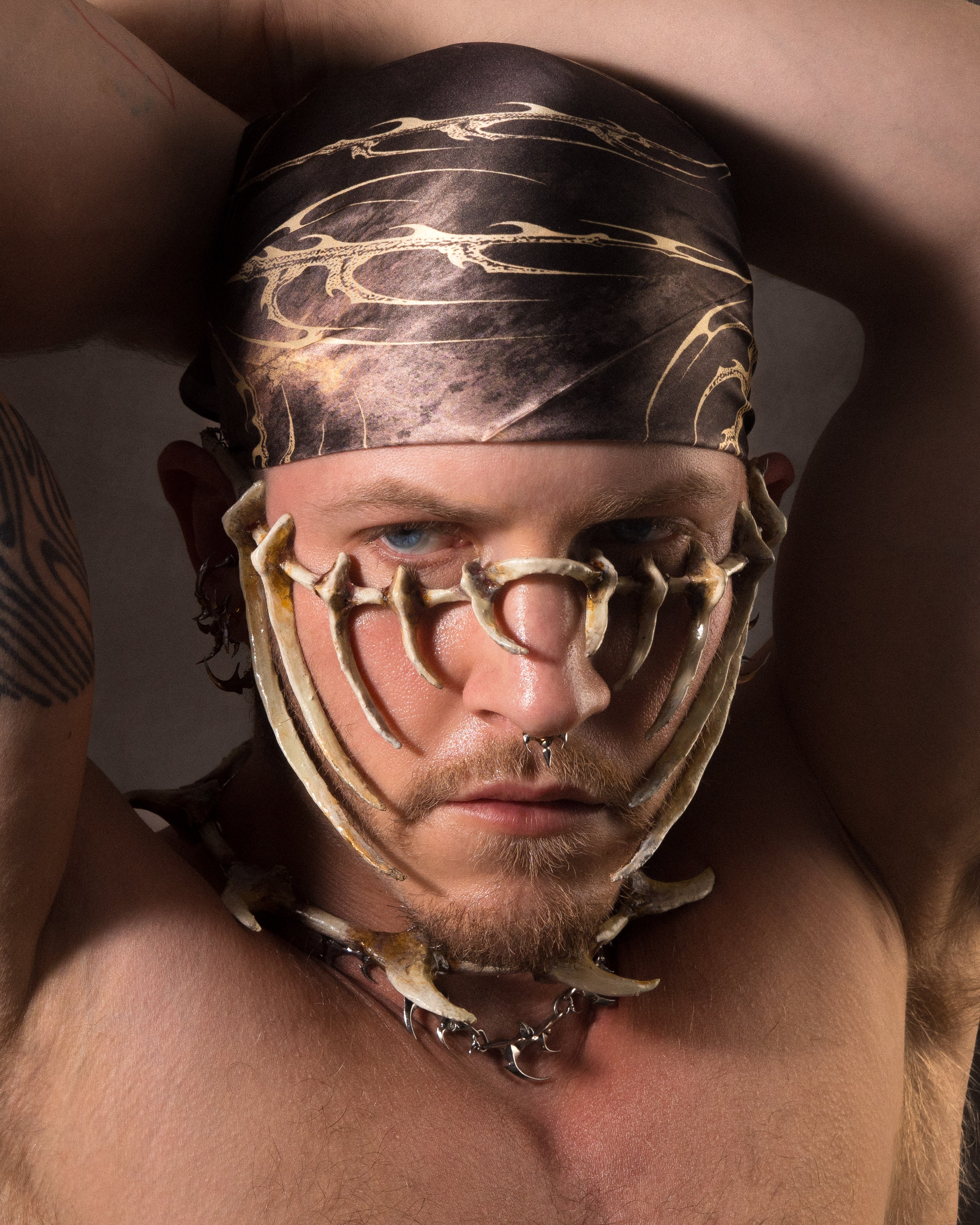 CEREBRA SILK BANDANA ( BLACK ) – Austin James Smith