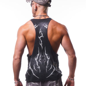 VIPER HARDWARE STRINGER TANK ( WASHED BLACK )