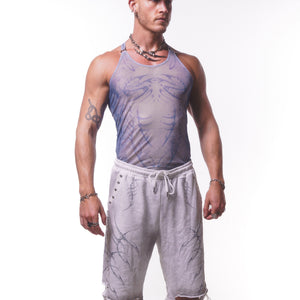 CRYPTIC MESH HARDWARE TANK ( BLUE )*PREORDER*