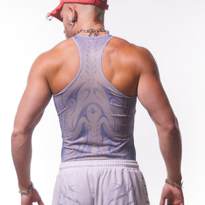 CRYPTIC MESH HARDWARE TANK ( BLUE )*PREORDER*