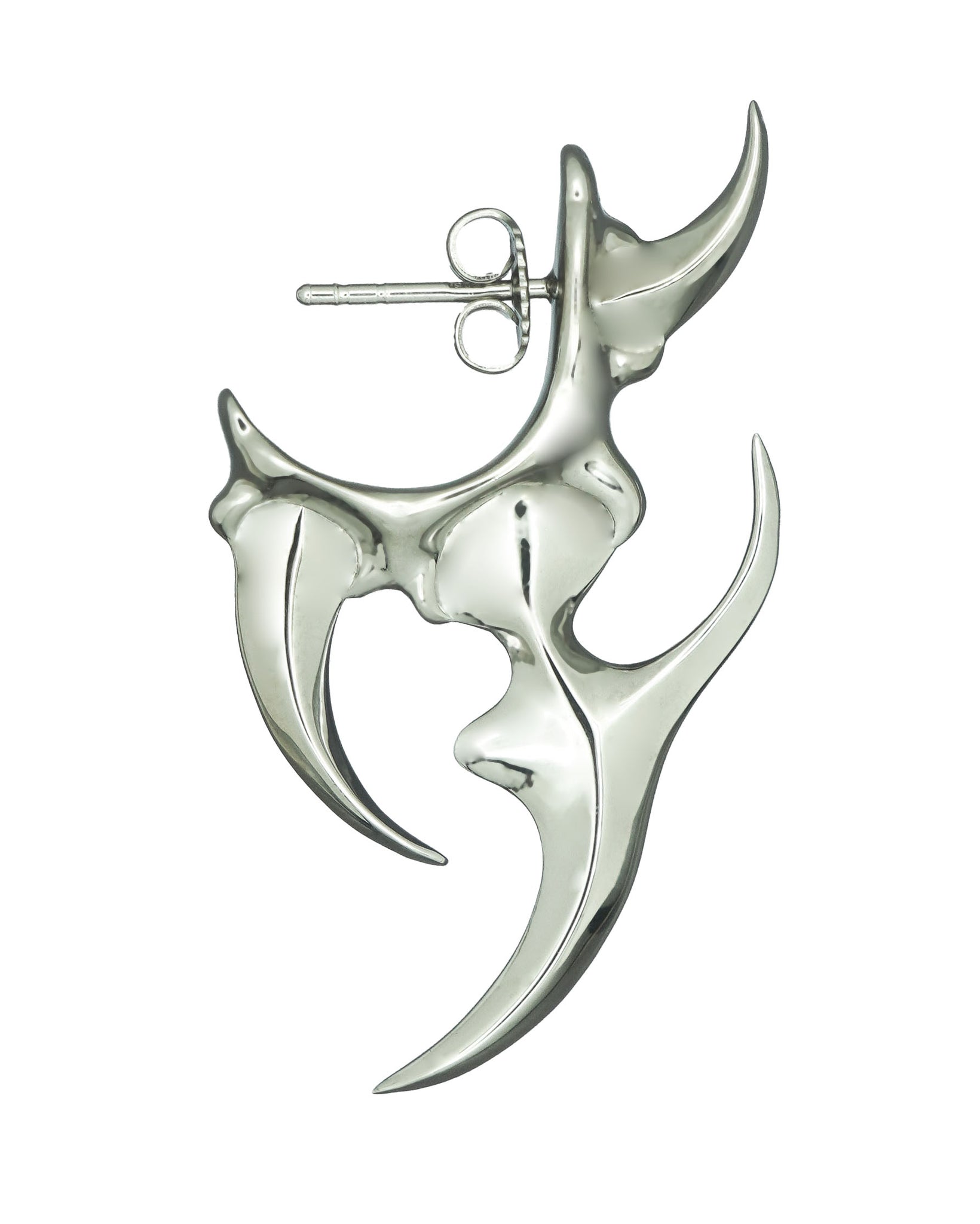 BONE CHIMERA EARRING
