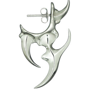 BONE CHIMERA EARRING