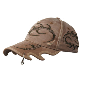 INFINITY CLAW HAT ( WASHED BROWN )