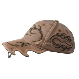 INFINITY CLAW HAT ( WASHED BROWN )