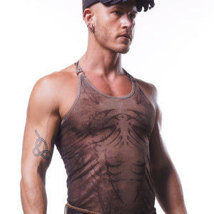 CRYPTIC MESH HARDWARE TANK ( BROWN )*PREORDER*