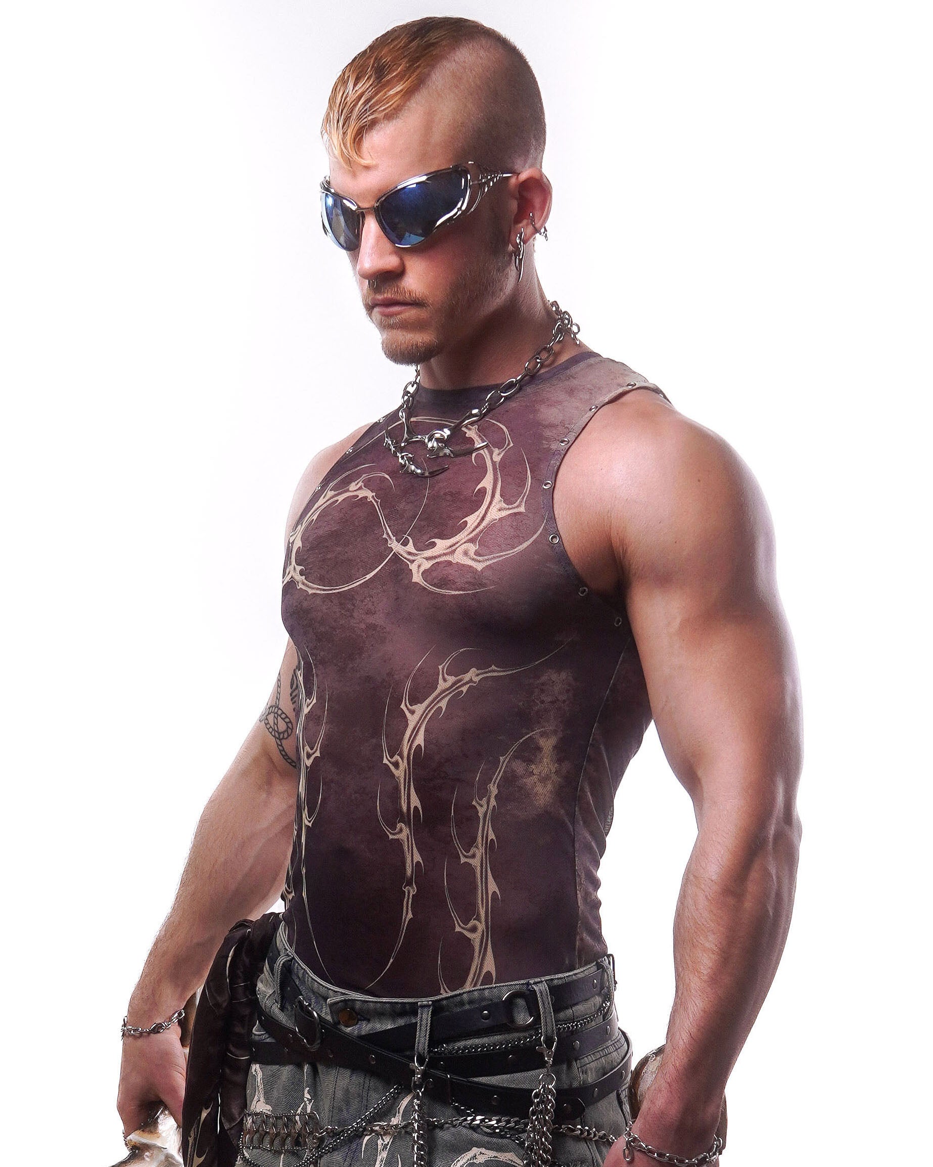 VISCERA MESH HARDWARE TANK ( SMOKE ) – Austin James Smith