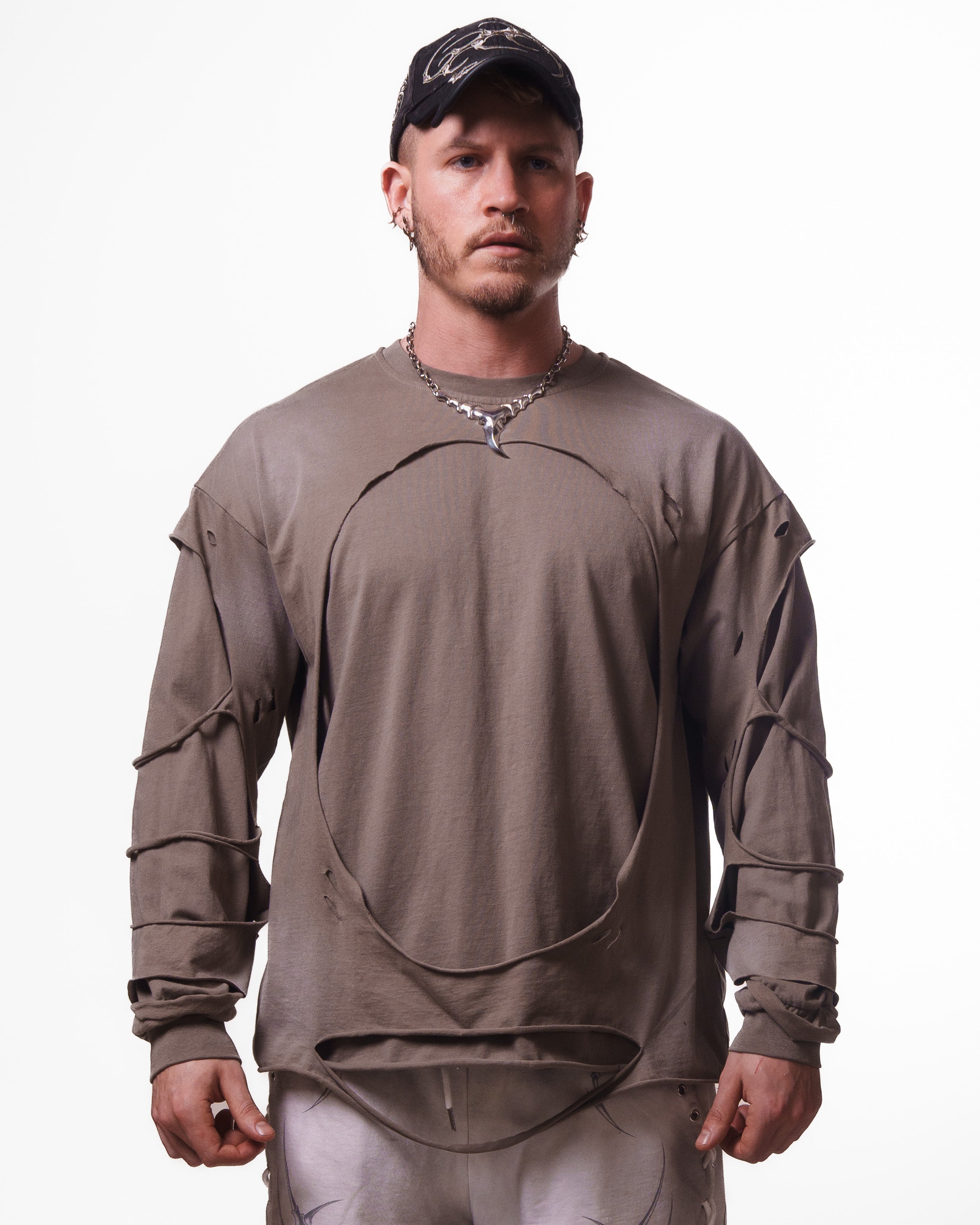 じ*も様 Jentlois Layer Panel Longsleeve Tee LAYERED LONGSLEEVE ( MINERAL ) – Austin James Smith