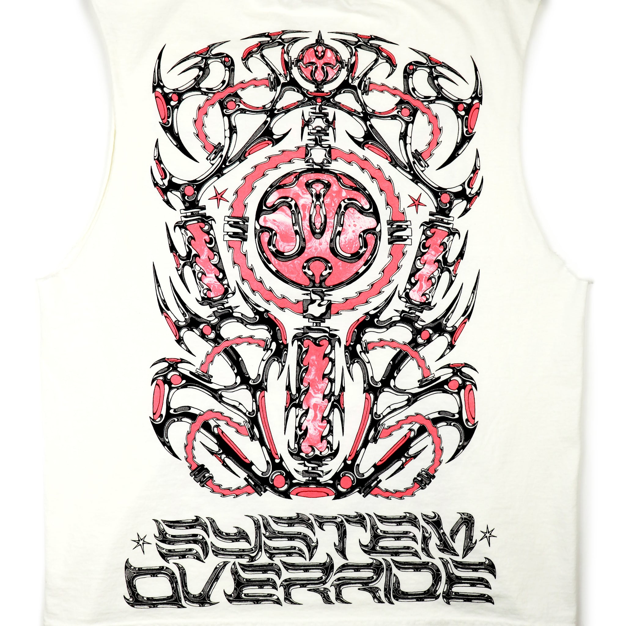 SYSTEM OVERRIDE MUSCLE SHIRT ( OFF WHITE )