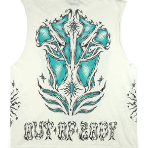 OUT OF BODY MUSCLE SHIRT ( BLUE )