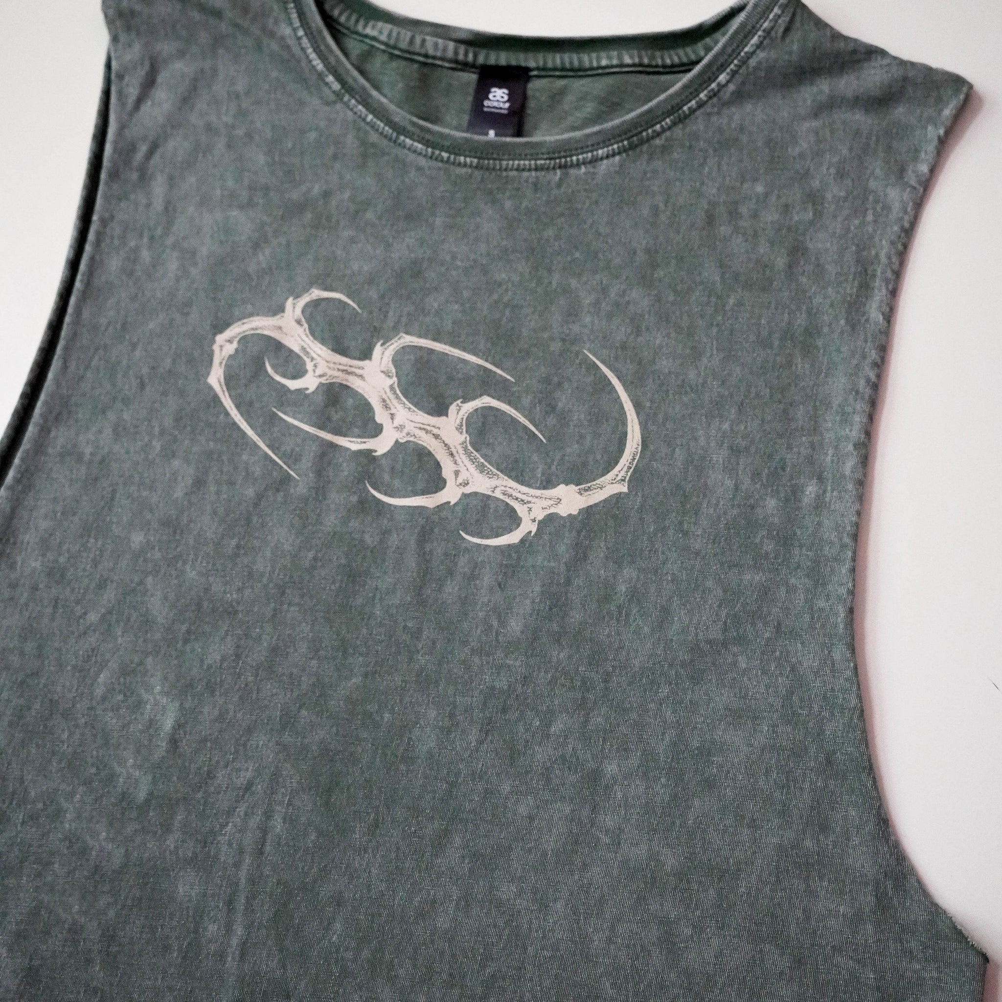 INFINITY CLAW MUSCLE TANK ( WASHED GREEN )