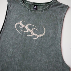 INFINITY CLAW MUSCLE TANK ( WASHED GREEN )