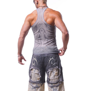 CRYPTIC MESH HARDWARE TANK ( GREY )*PREORDER*