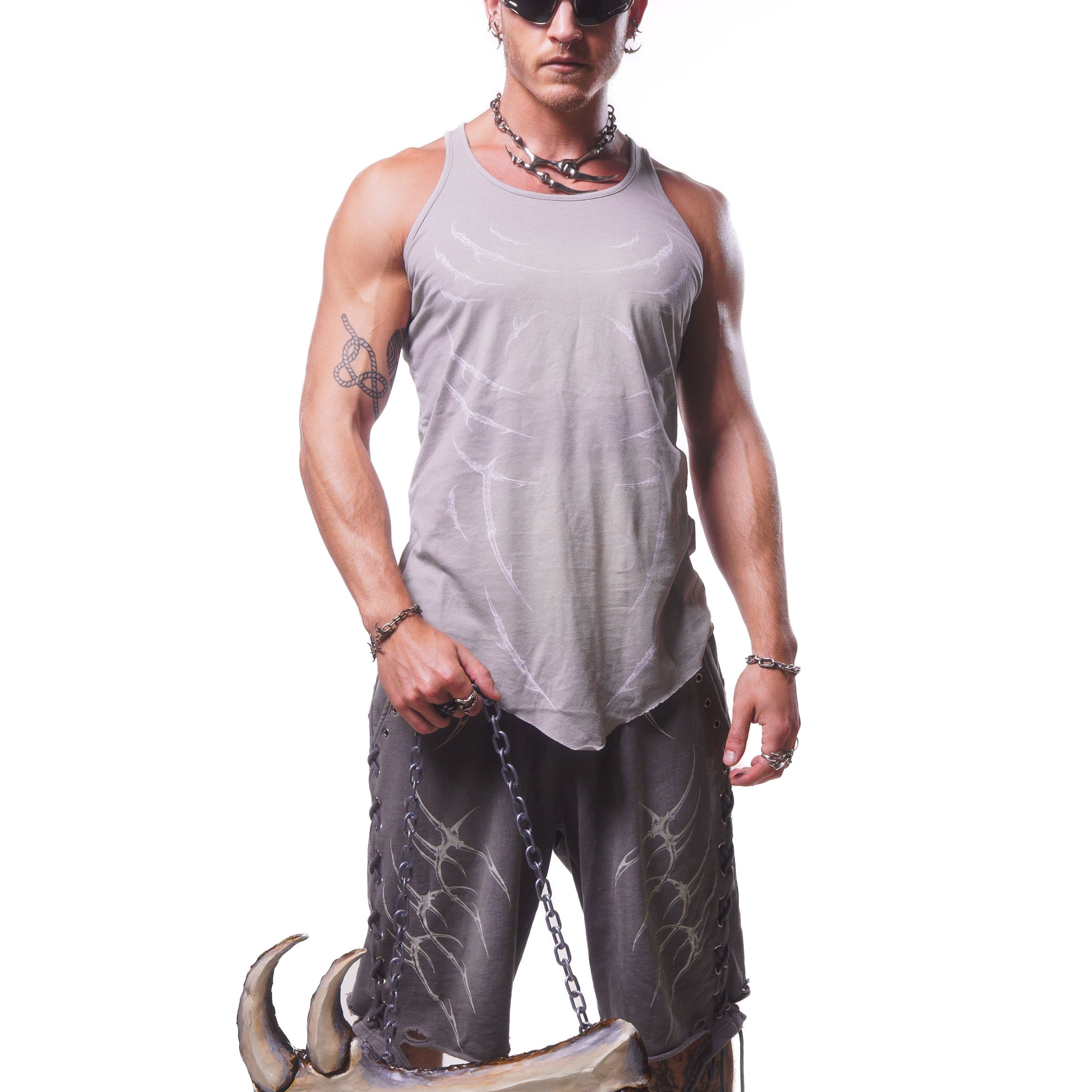 ARMOR TANK ( WASHED GREY )