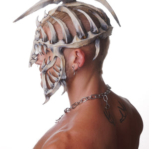 LARGE SPIRAL TOOTH EARRING