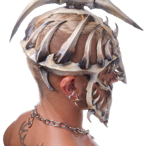 LARGE SPIRAL TOOTH EARRING