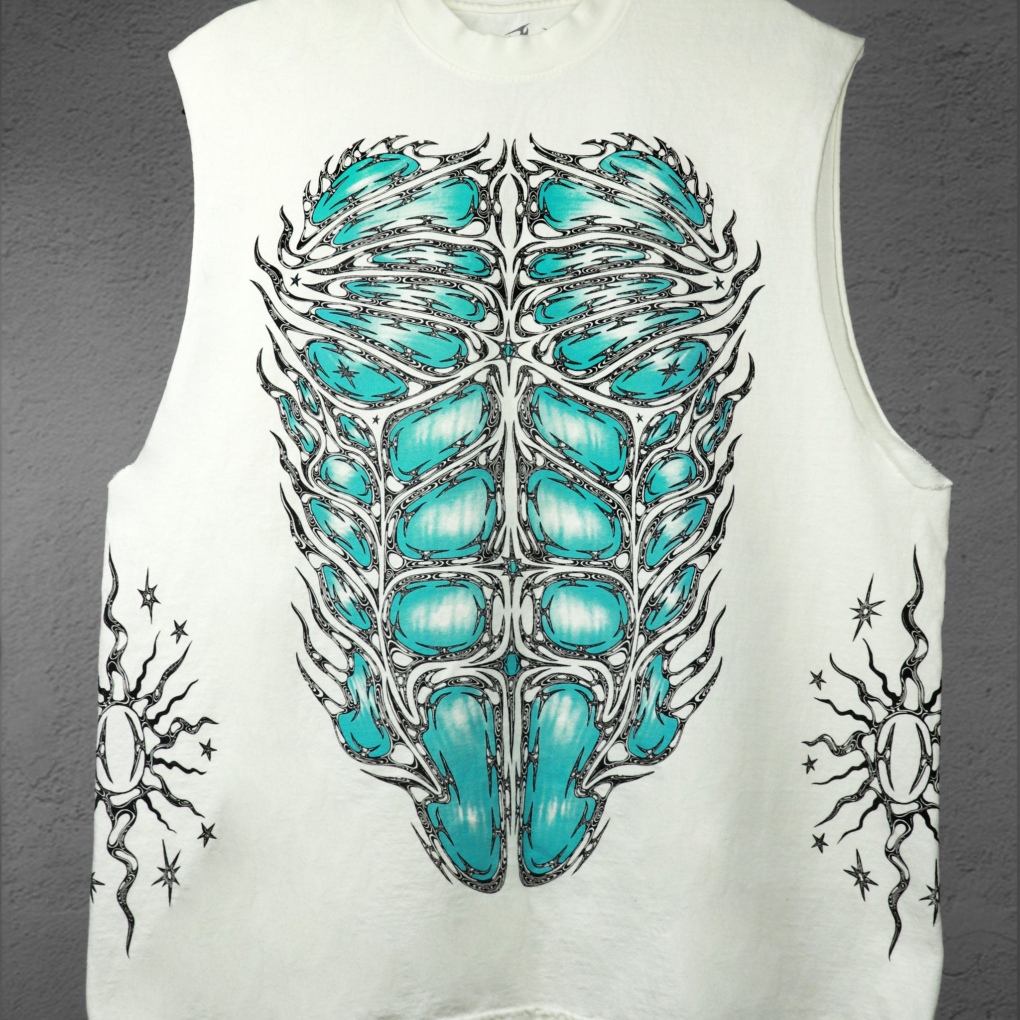 OUT OF BODY MUSCLE SHIRT ( BLUE )