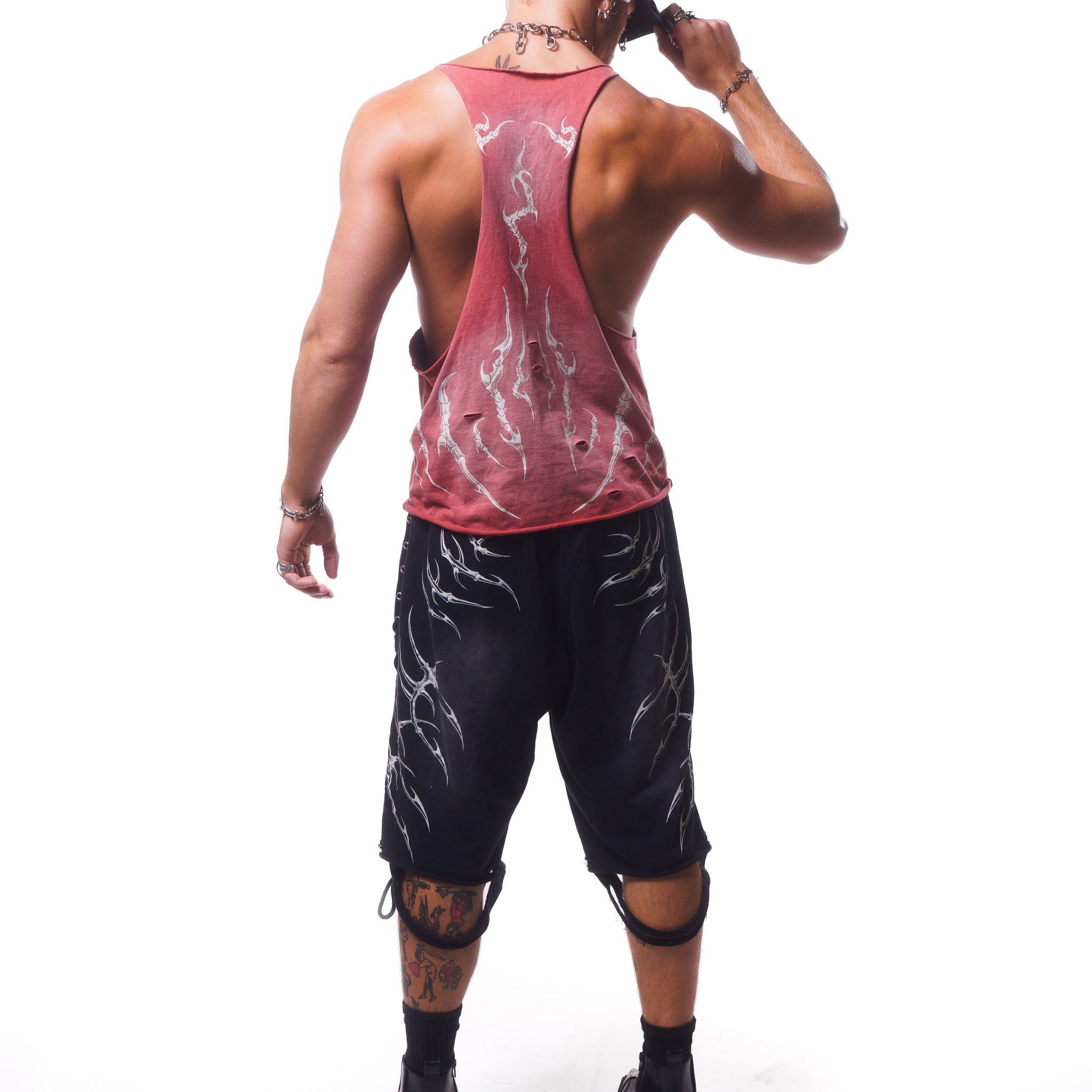 VIPER HARDWARE STRINGER TANK ( WASHED RED )