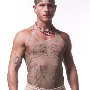 CRYPTIC MESH HARDWARE TANK ( SAND )*PREORDER*