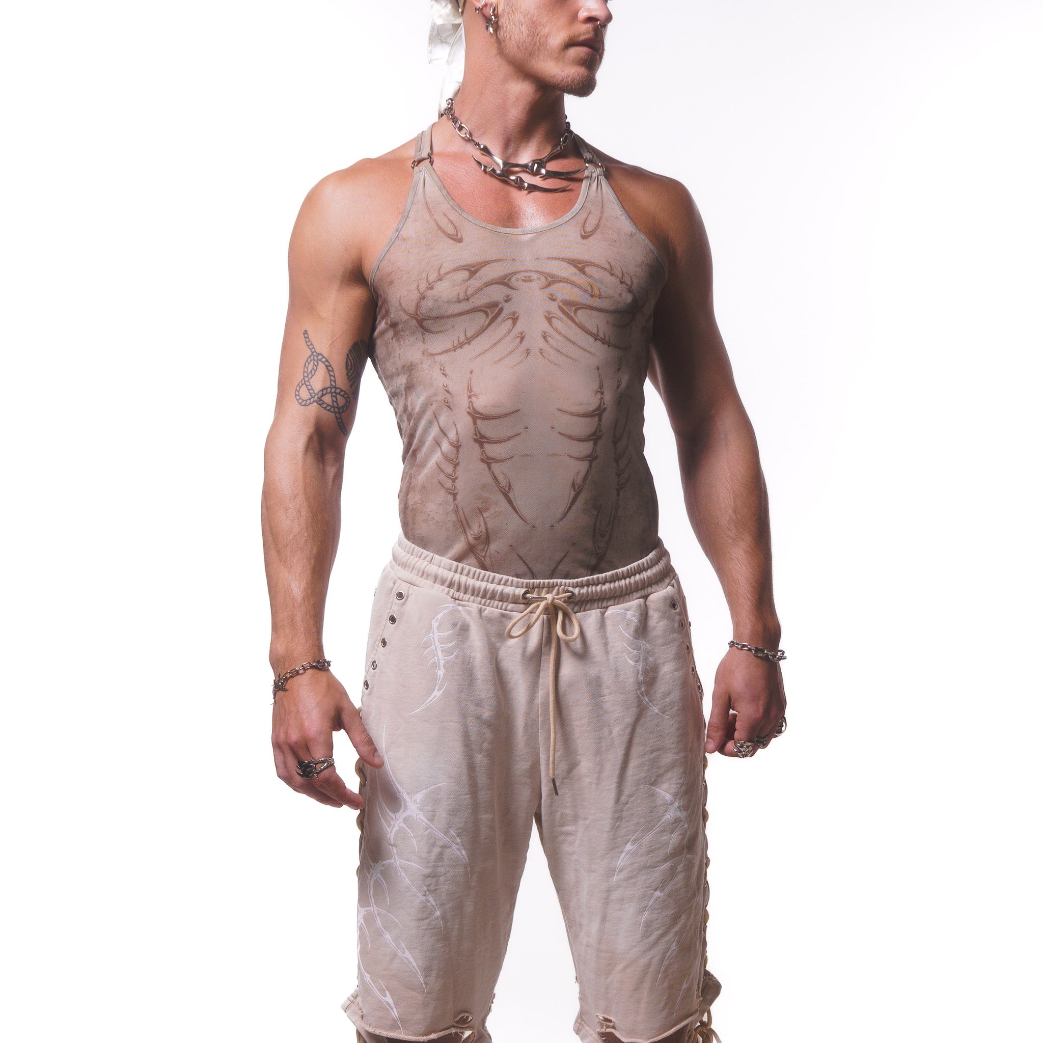 CRYPTIC MESH HARDWARE TANK ( SAND )*PREORDER*
