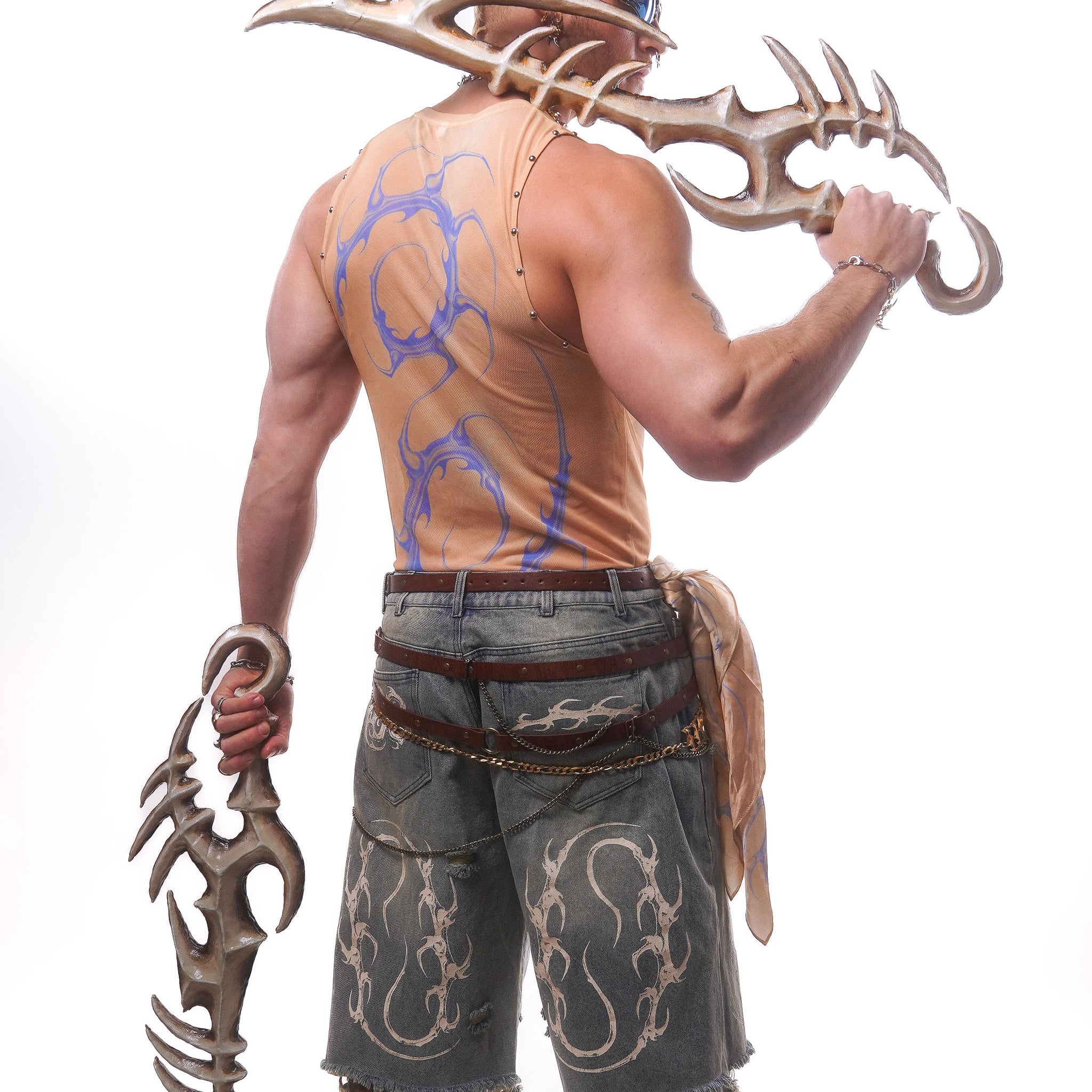 VISCERA MESH HARDWARE TANK ( SKIN )