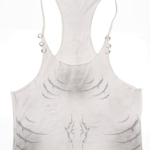 VIPER HARDWARE STRINGER TANK ( ASHED WHITE )