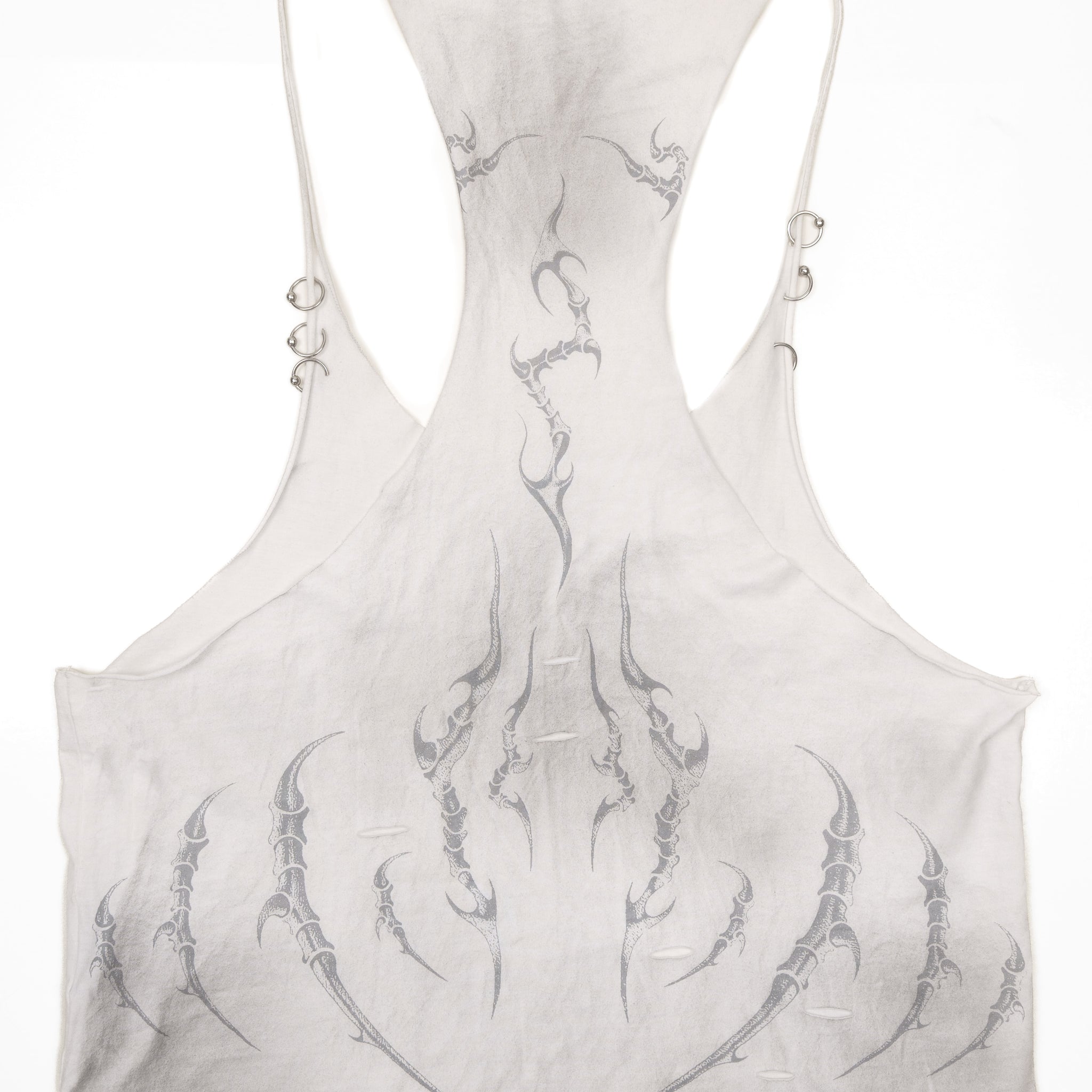 VIPER HARDWARE STRINGER TANK ( ASHED WHITE )