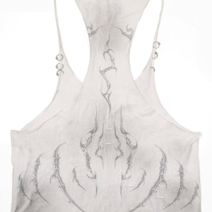 VIPER HARDWARE STRINGER TANK ( ASHED WHITE )