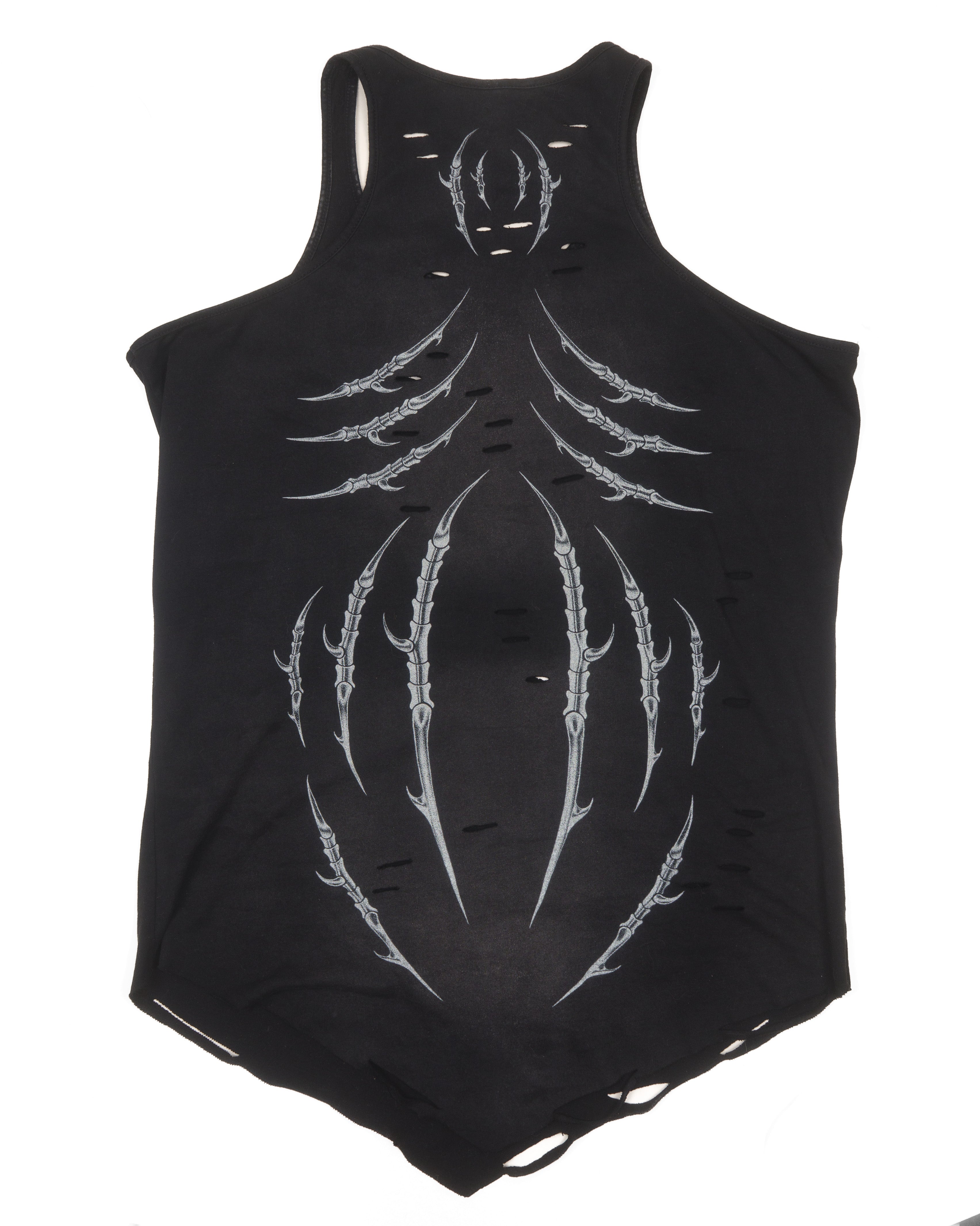DISTRESSED ARMOR TANK ( WASHED BLACK ) – Austin James Smith
