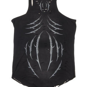 DISTRESSED ARMOR TANK ( WASHED BLACK )