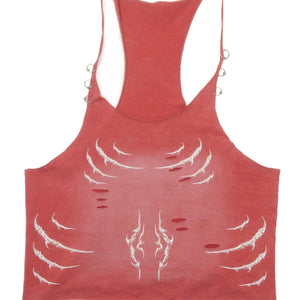VIPER HARDWARE STRINGER TANK ( WASHED RED )