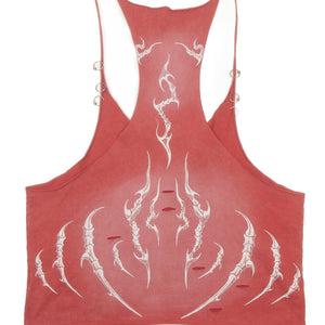 VIPER HARDWARE STRINGER TANK ( WASHED RED )