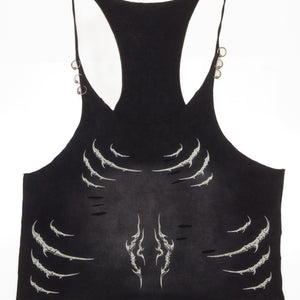 VIPER HARDWARE STRINGER TANK ( WASHED BLACK )