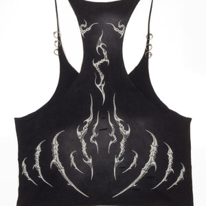 VIPER HARDWARE STRINGER TANK ( WASHED BLACK )