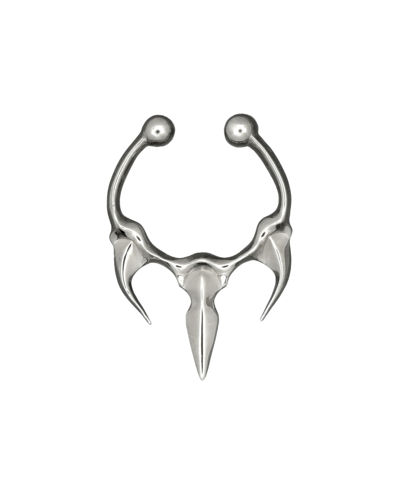 TRIPLE TUSK NOSE RING