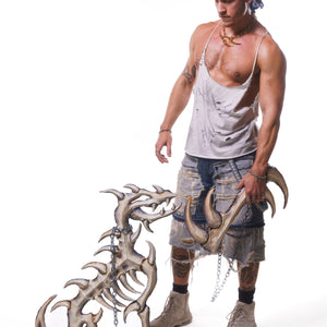 VIPER HARDWARE STRINGER TANK ( ASHED WHITE )