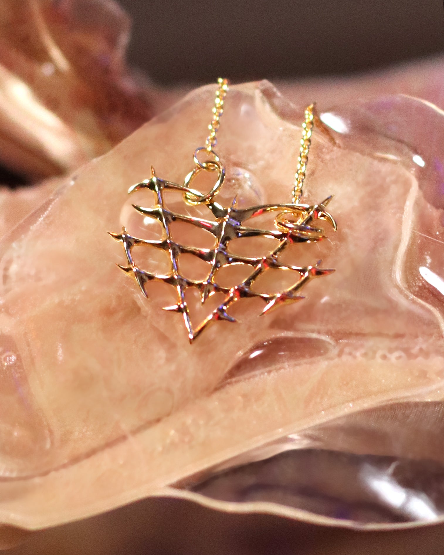 SPINAL HEART PENDANT (SMALL) – Austin James Smith