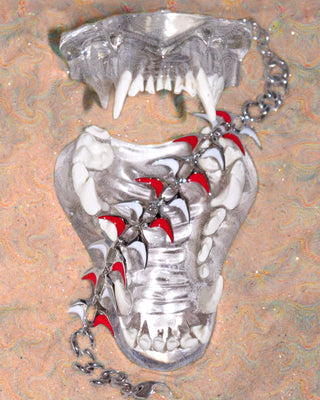 Enamel Sterling Silver  Punk bracelet Jewelry