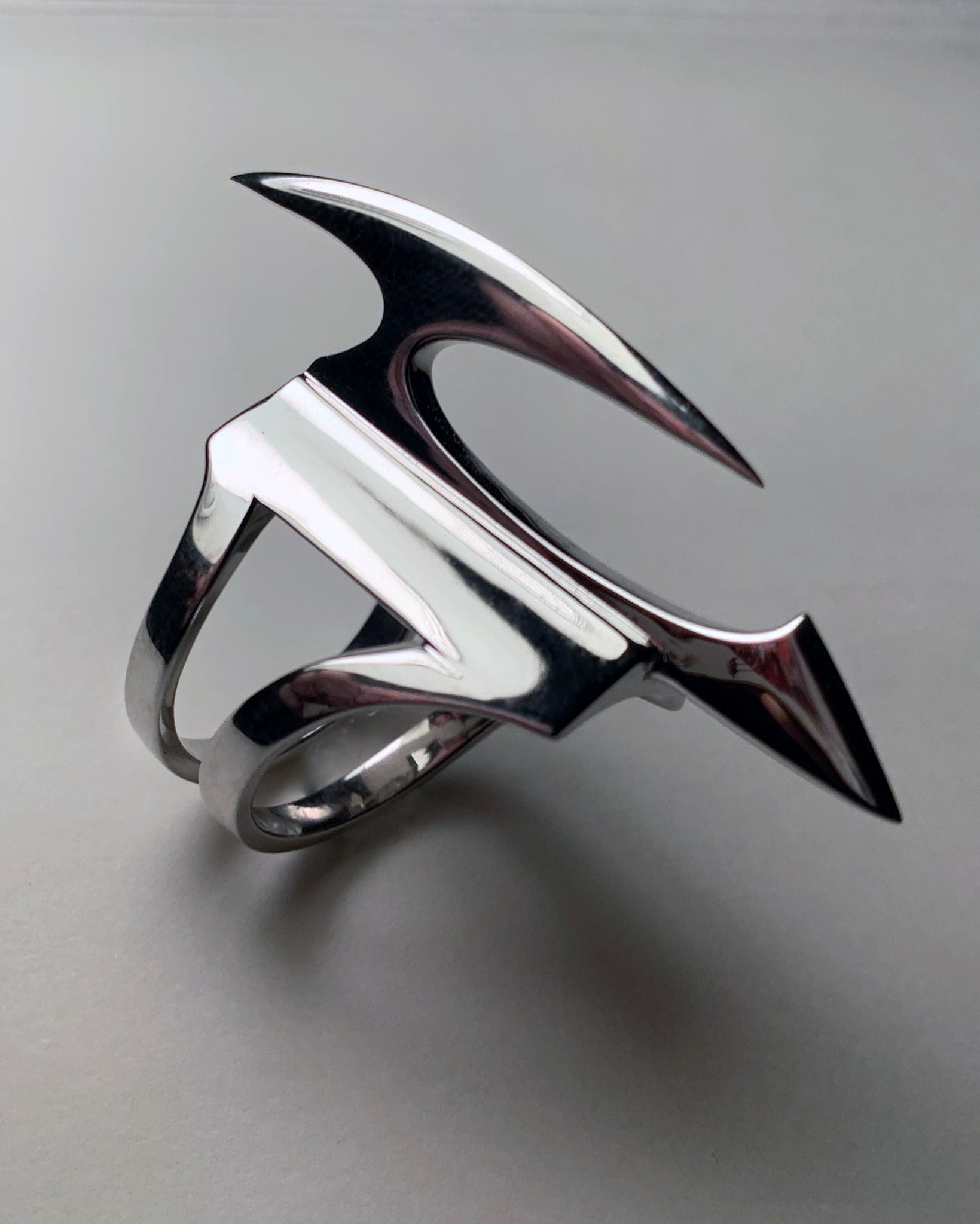 Sterling Silver Tribal Punk Ring Jewelry